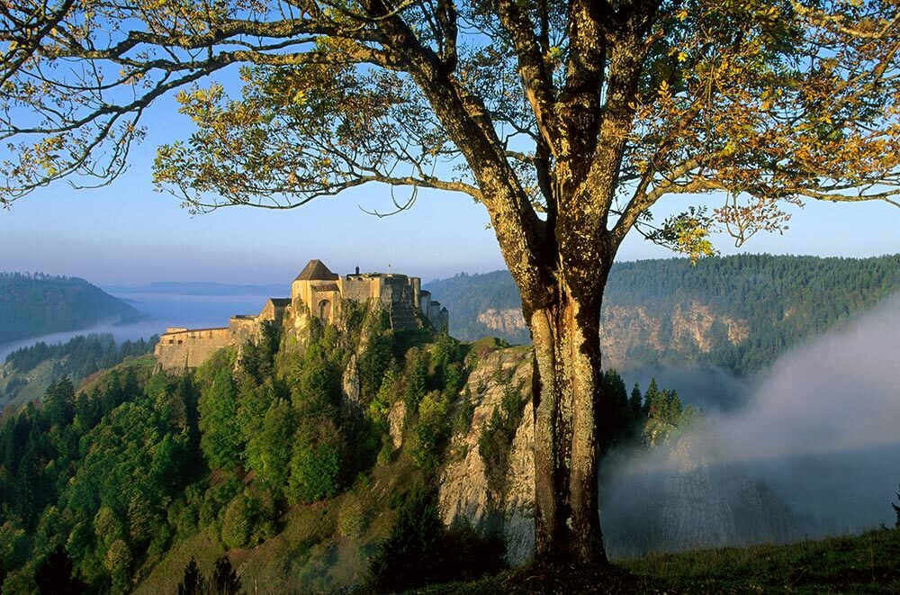 Visite guidée du Château de Joux près de Pontarlier