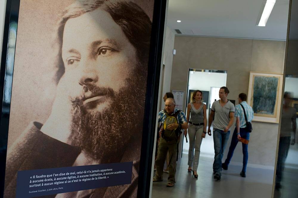 Musée Courbet à Ornans dans le Jura